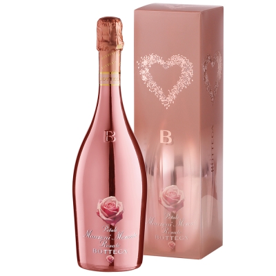 BOTTEGA IL VINO DELL'AMORE PETALO MANZONI MOSCATO ROSê SPUMANTE, 75 CL